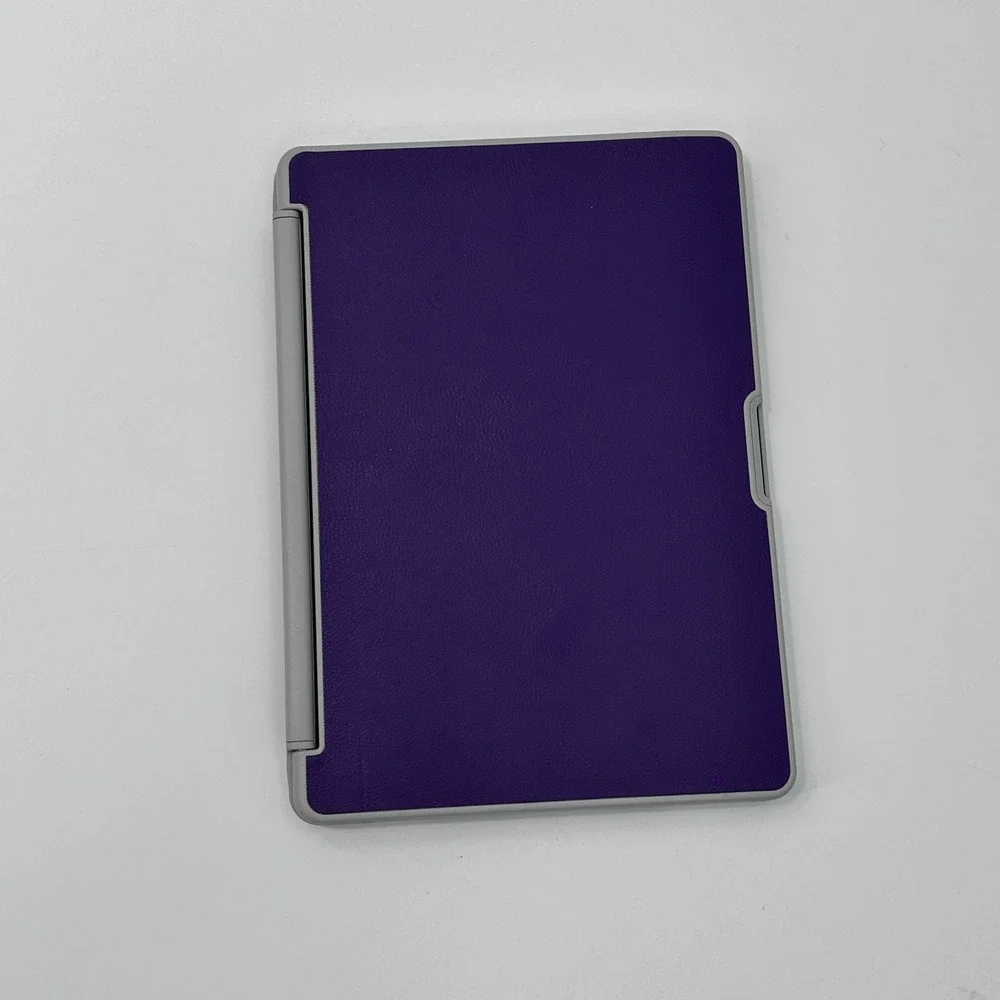 ZAGG Folio Hinged Bluetooth Keyboard Case for iPad Air Purple Gray IDSZF-PU0